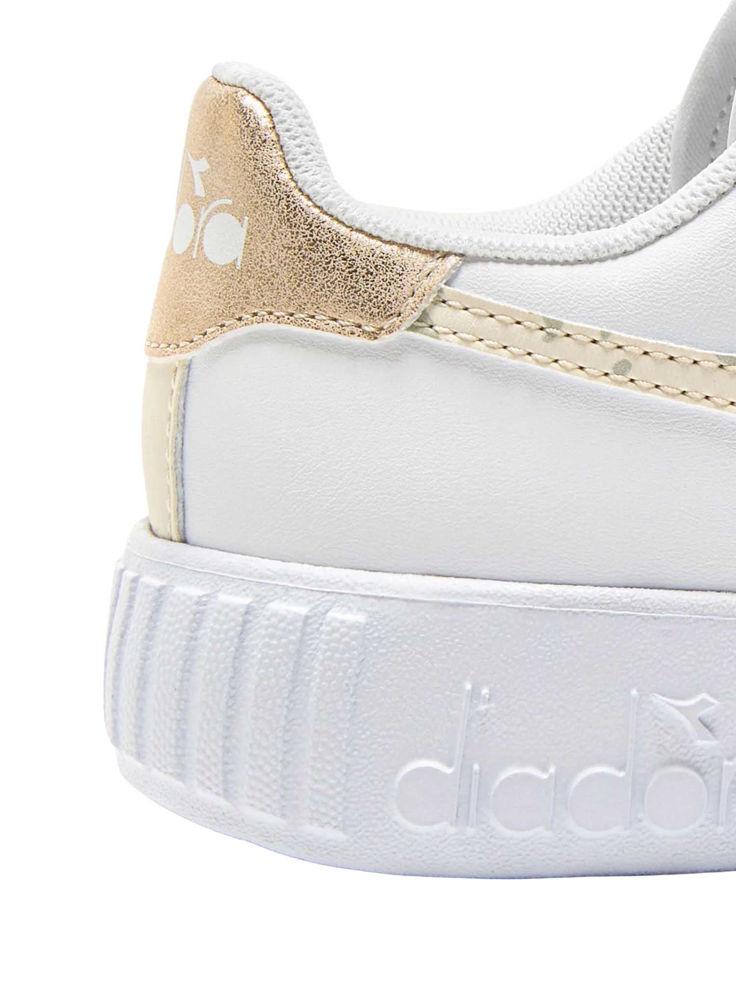 Sneakers Bianmco Oro Diadora