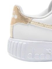 Sneakers Bianmco Oro Diadora