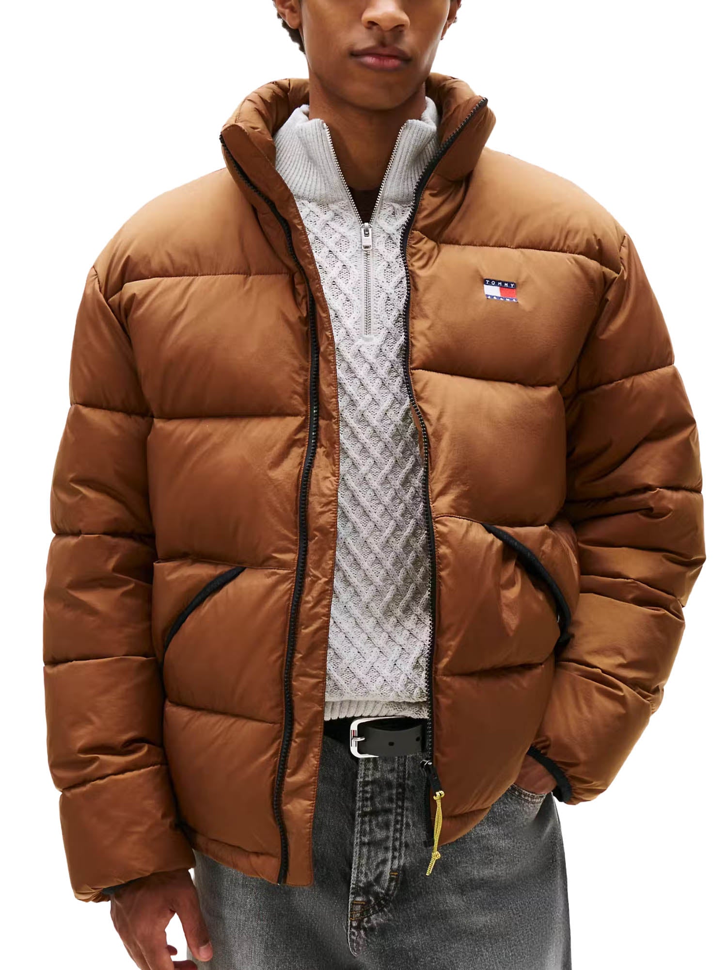 Piumini Marrone Tommy Jeans