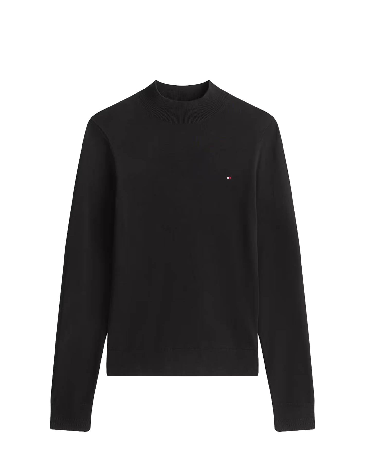 Maglia a collo alto Nero Tommy Hilfiger
