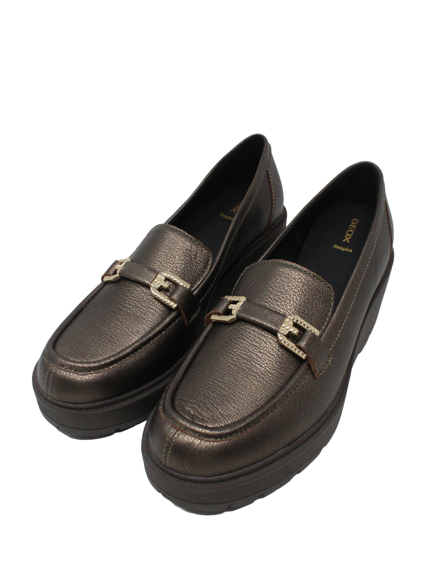 Mocassini Tortora Geox