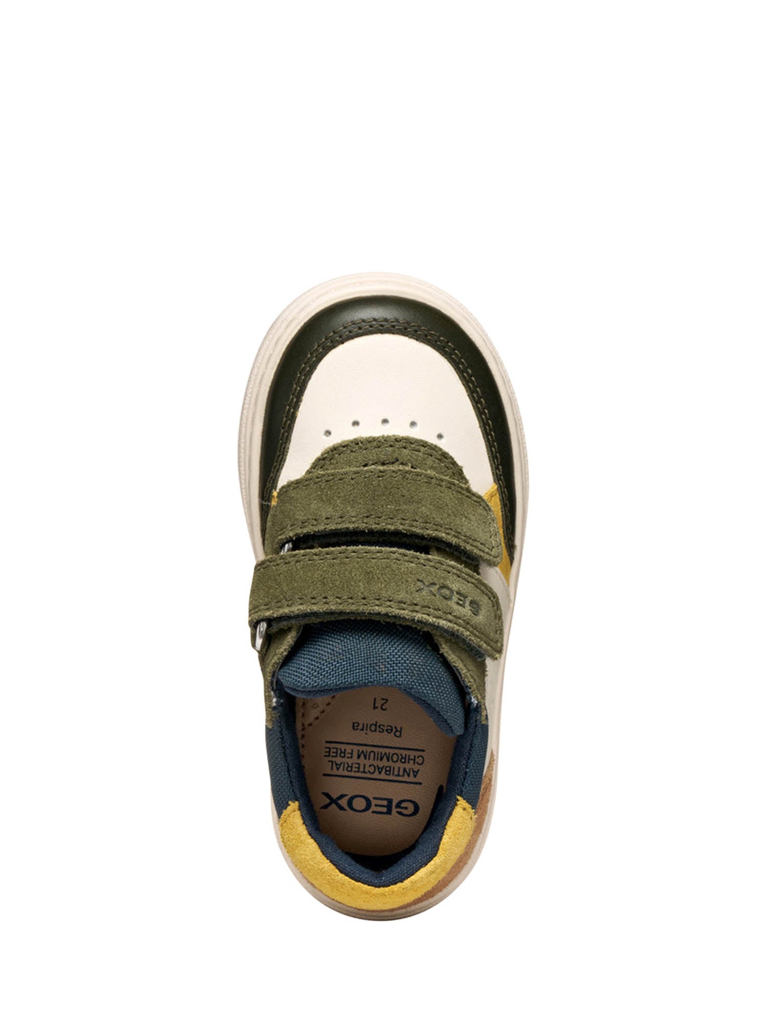 Scarpe con strappi Verde Geox