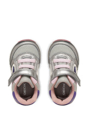 Scarpe con strappi Argentato Geox