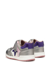 Scarpe con strappi Argentato Geox