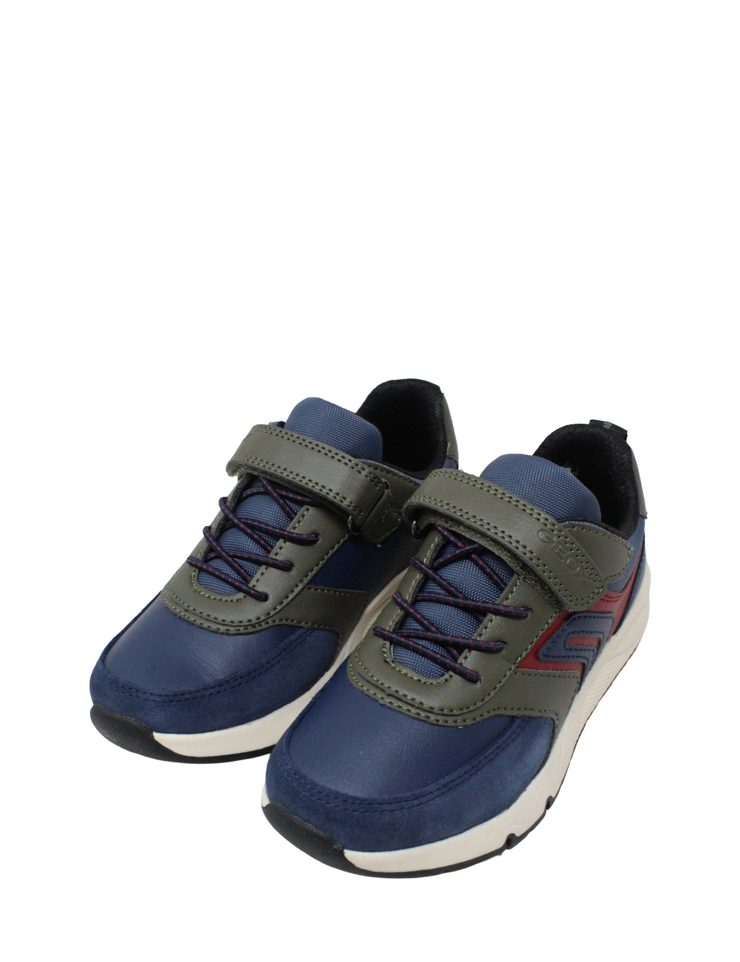 Scarpe con strappi Verde Geox