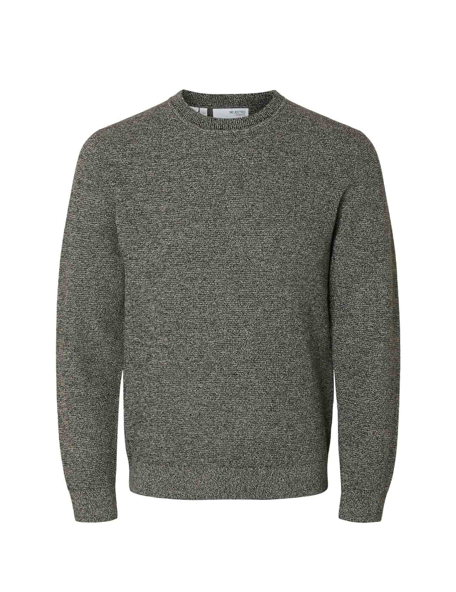 Maglioncini Grigio Selected Homme Black