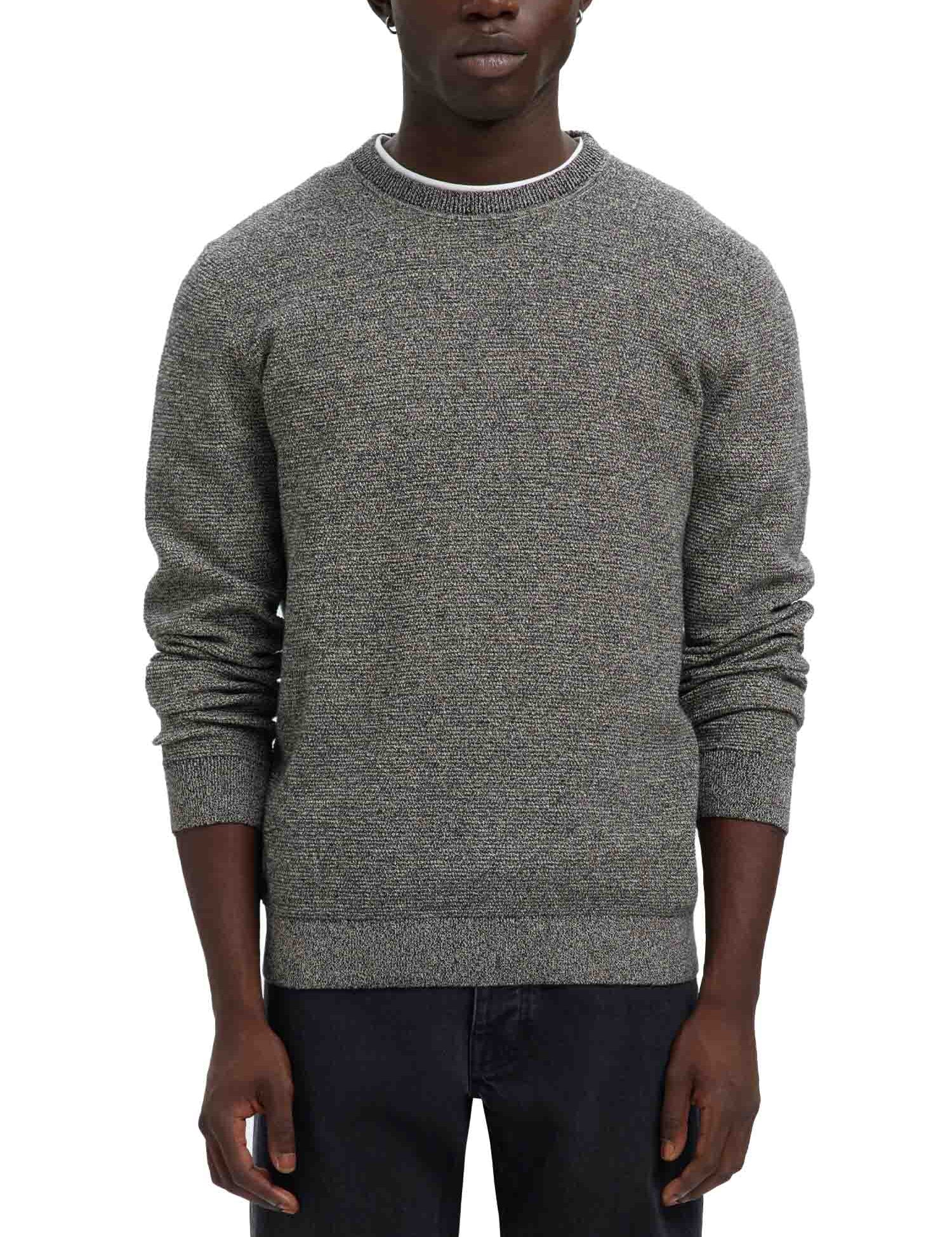 Maglioncini Grigio Selected Homme Black