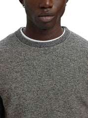 Maglioncini Grigio Selected Homme Black