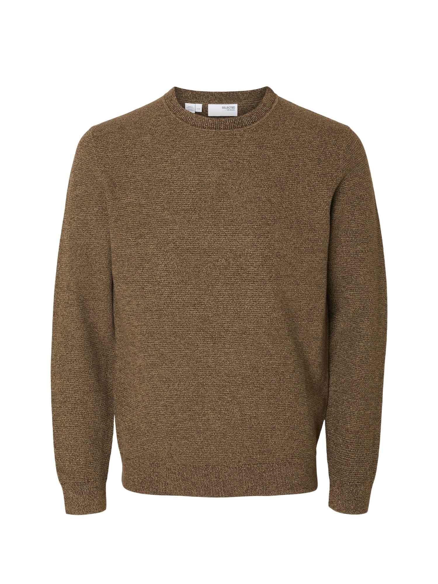 Maglioncini Marrone Selected Homme Black