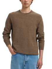 Maglioncini Marrone Selected Homme Black