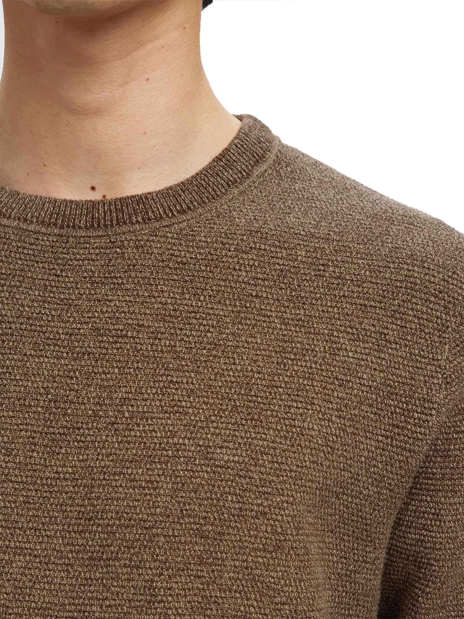 Maglioncini Marrone Selected Homme Black