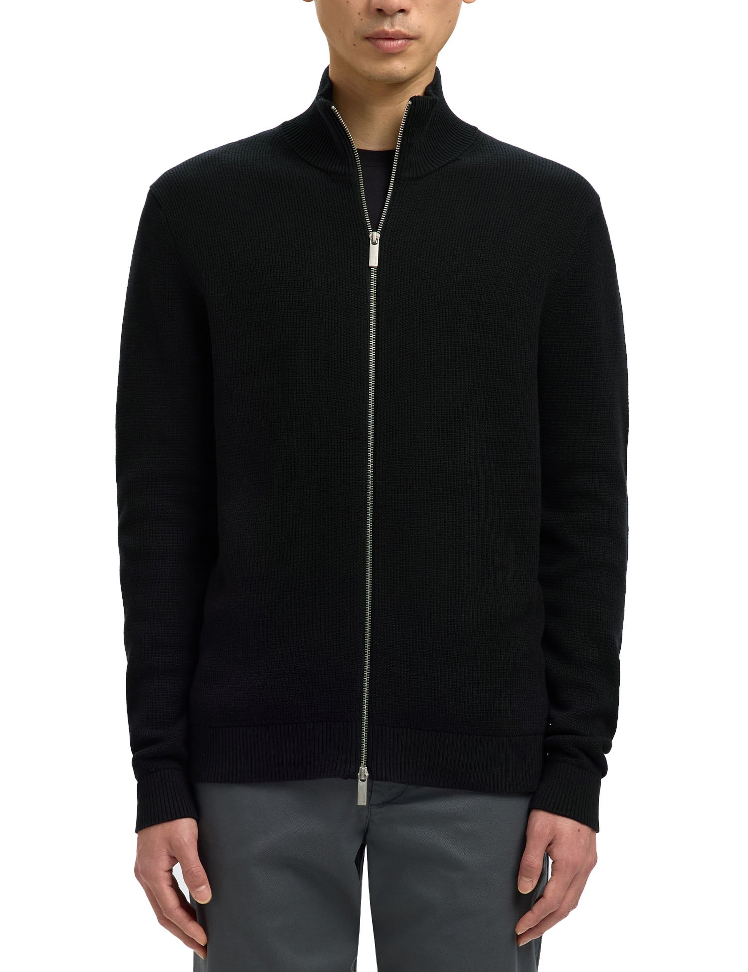 Cardigan Nero Selected Homme Black