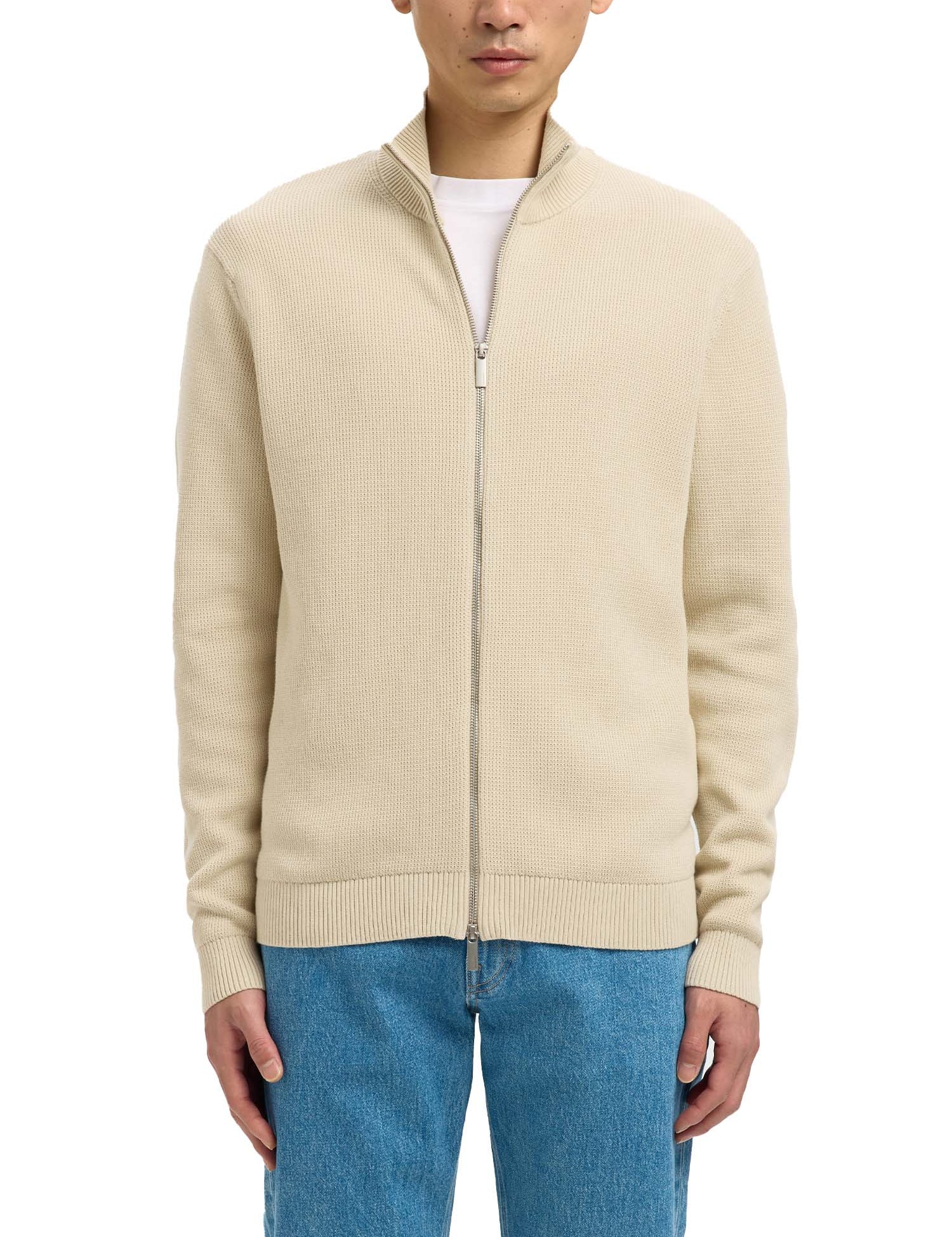 Cardigan Beige Selected Homme Black