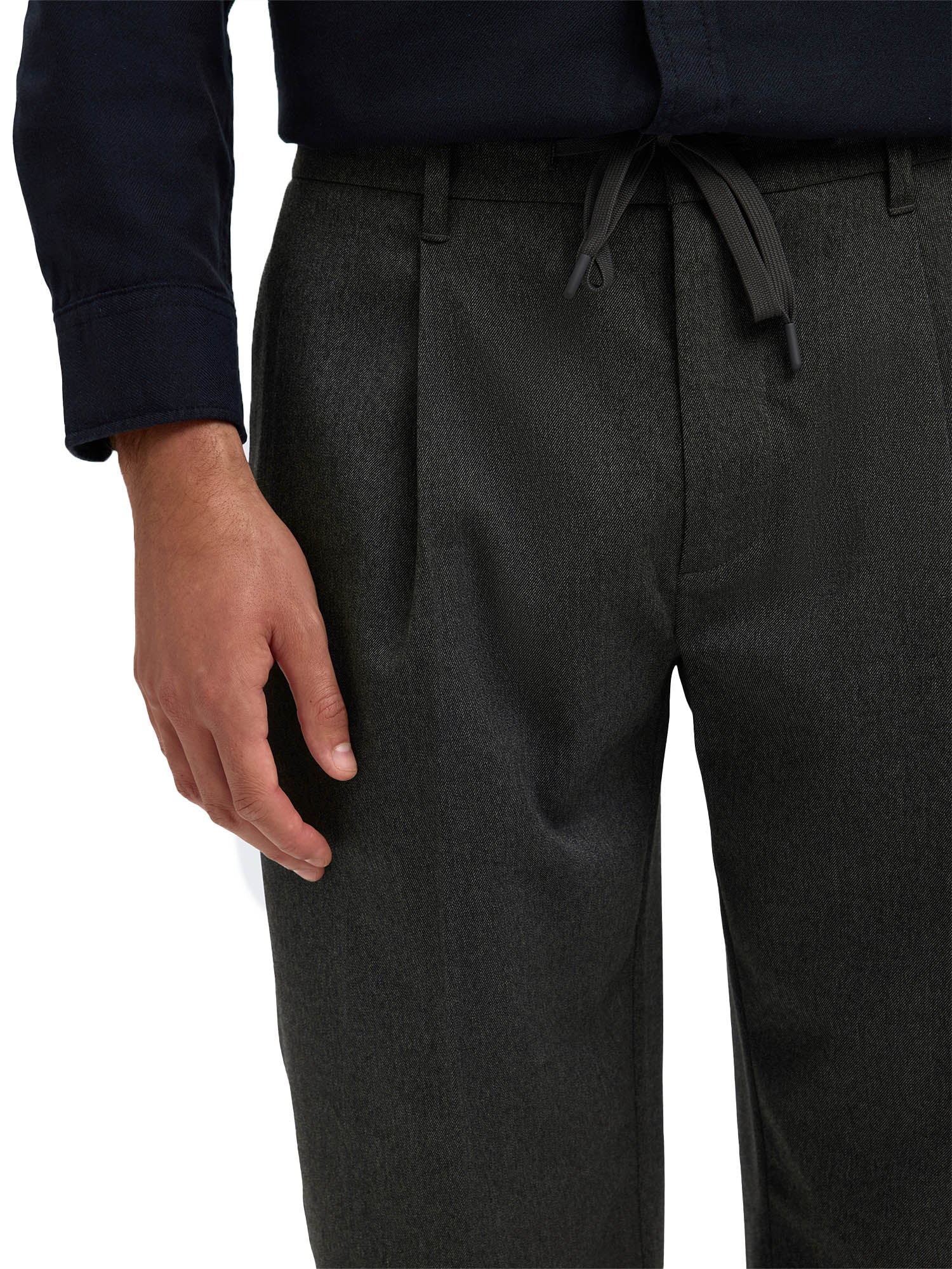 Pantaloni Grigio Selected Homme Black