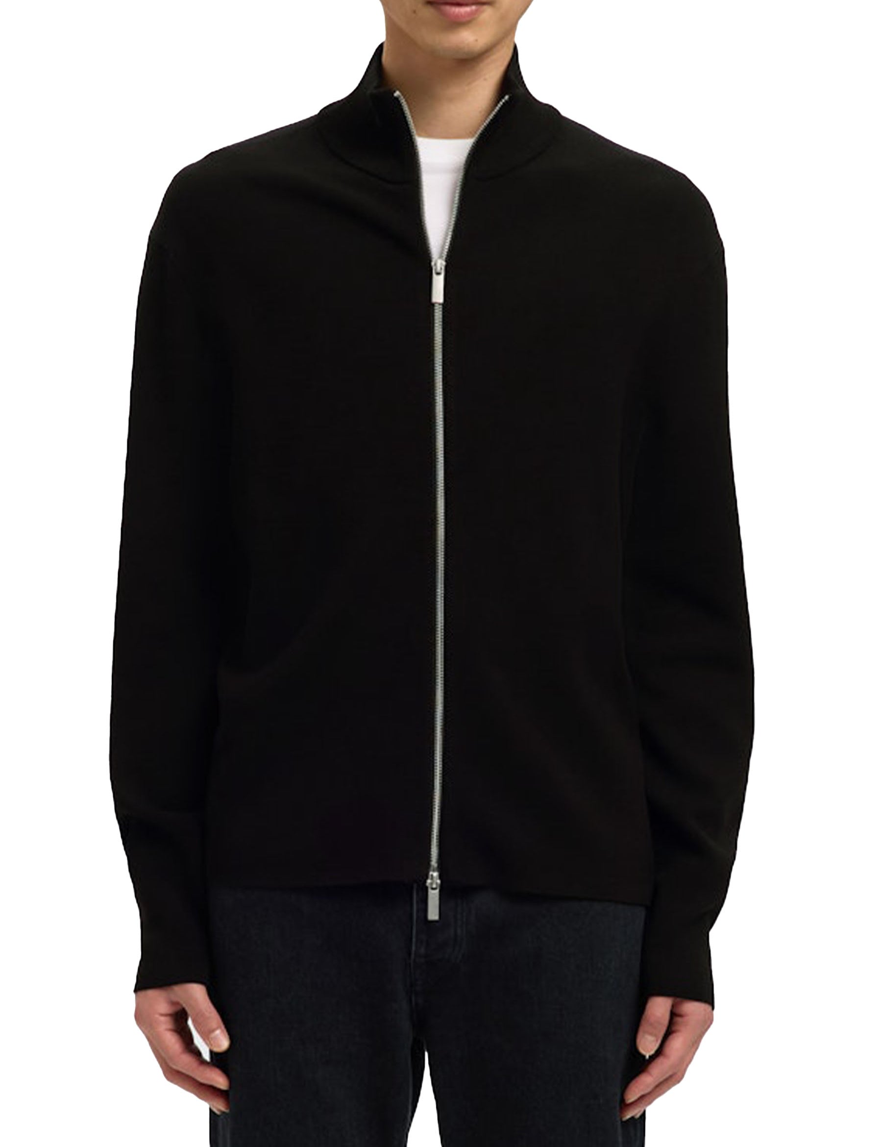 Cardigan Nero Selected Homme Black