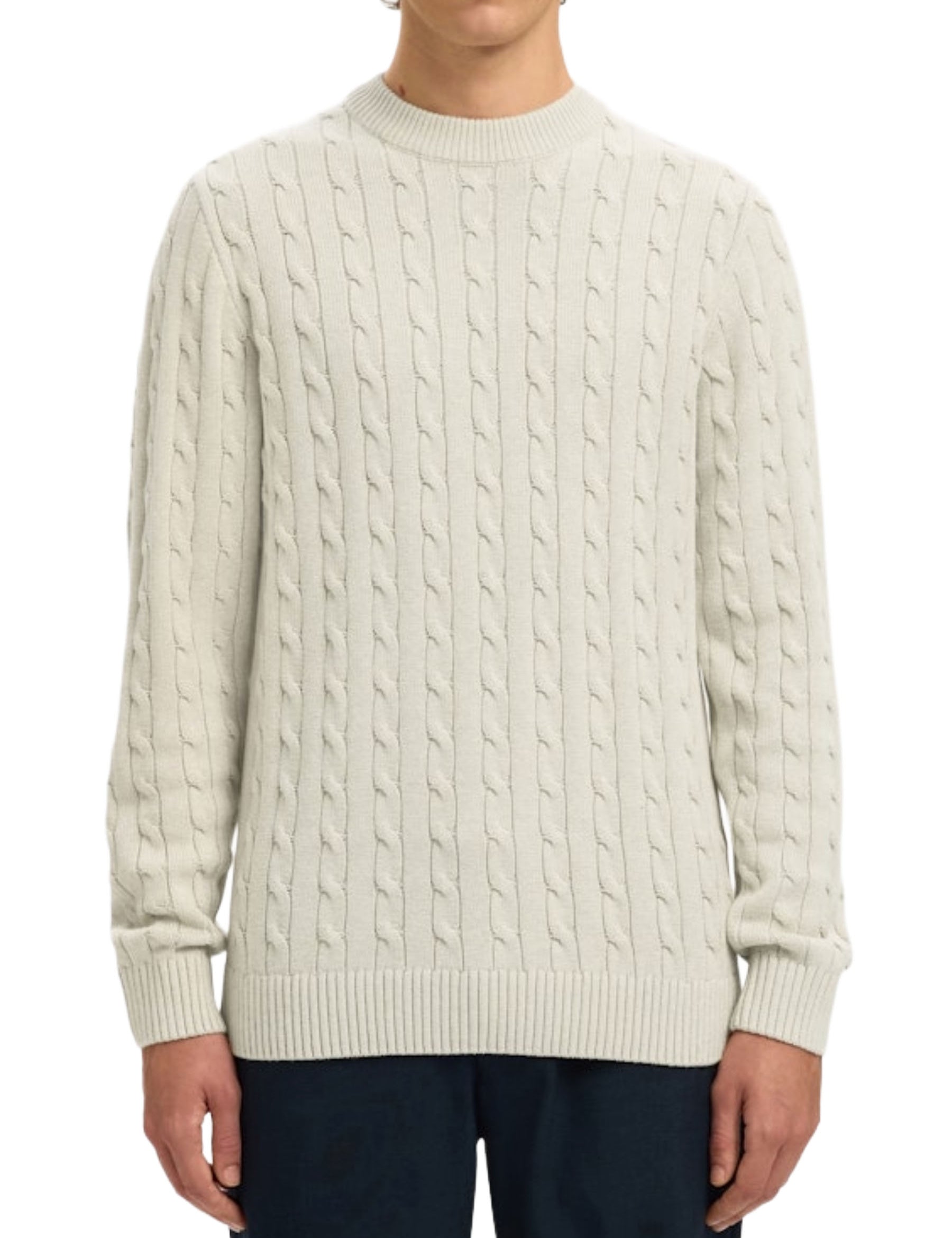 Maglioncini Beige Selected Homme Black