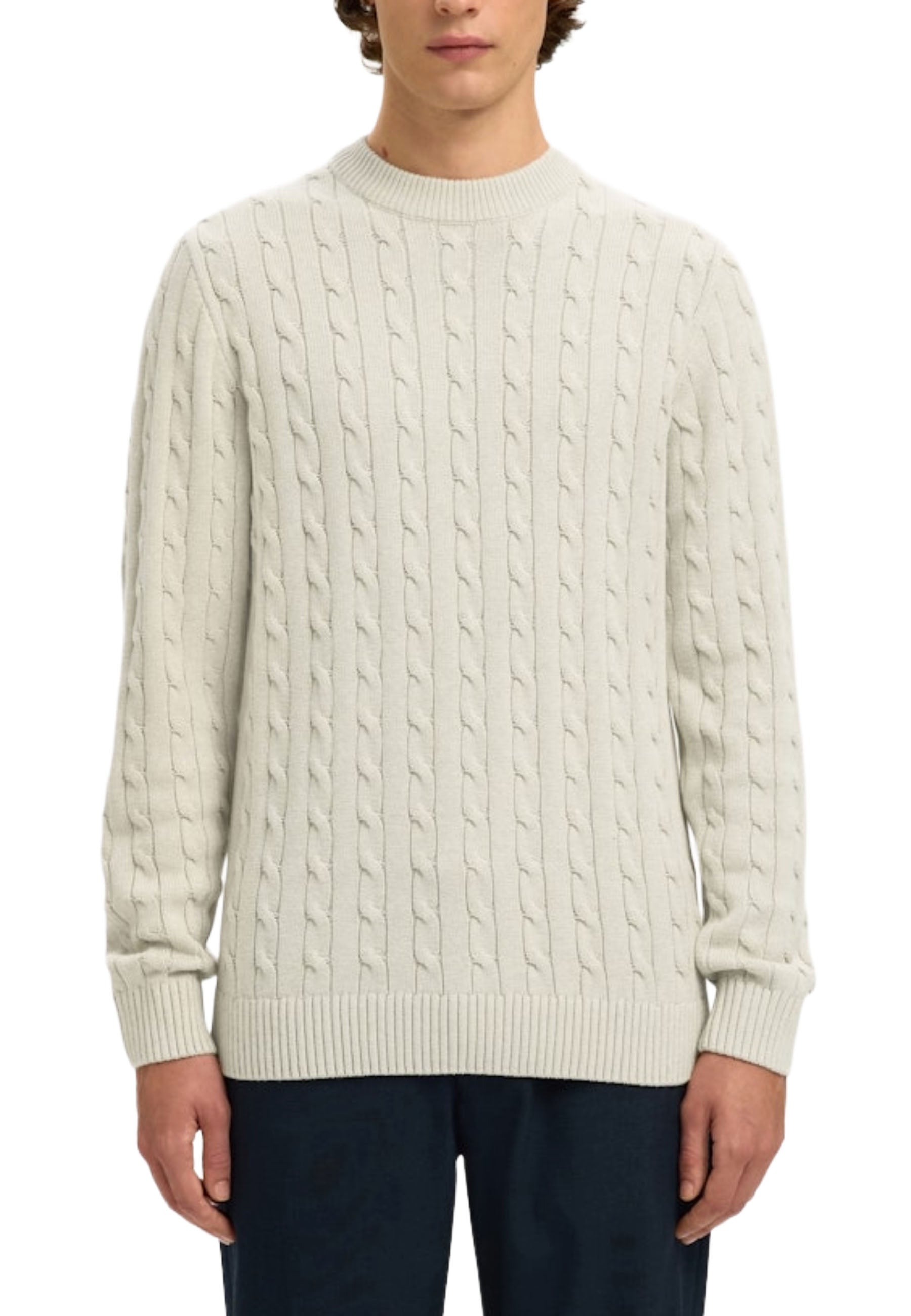 Maglioncini Beige Selected Homme Black