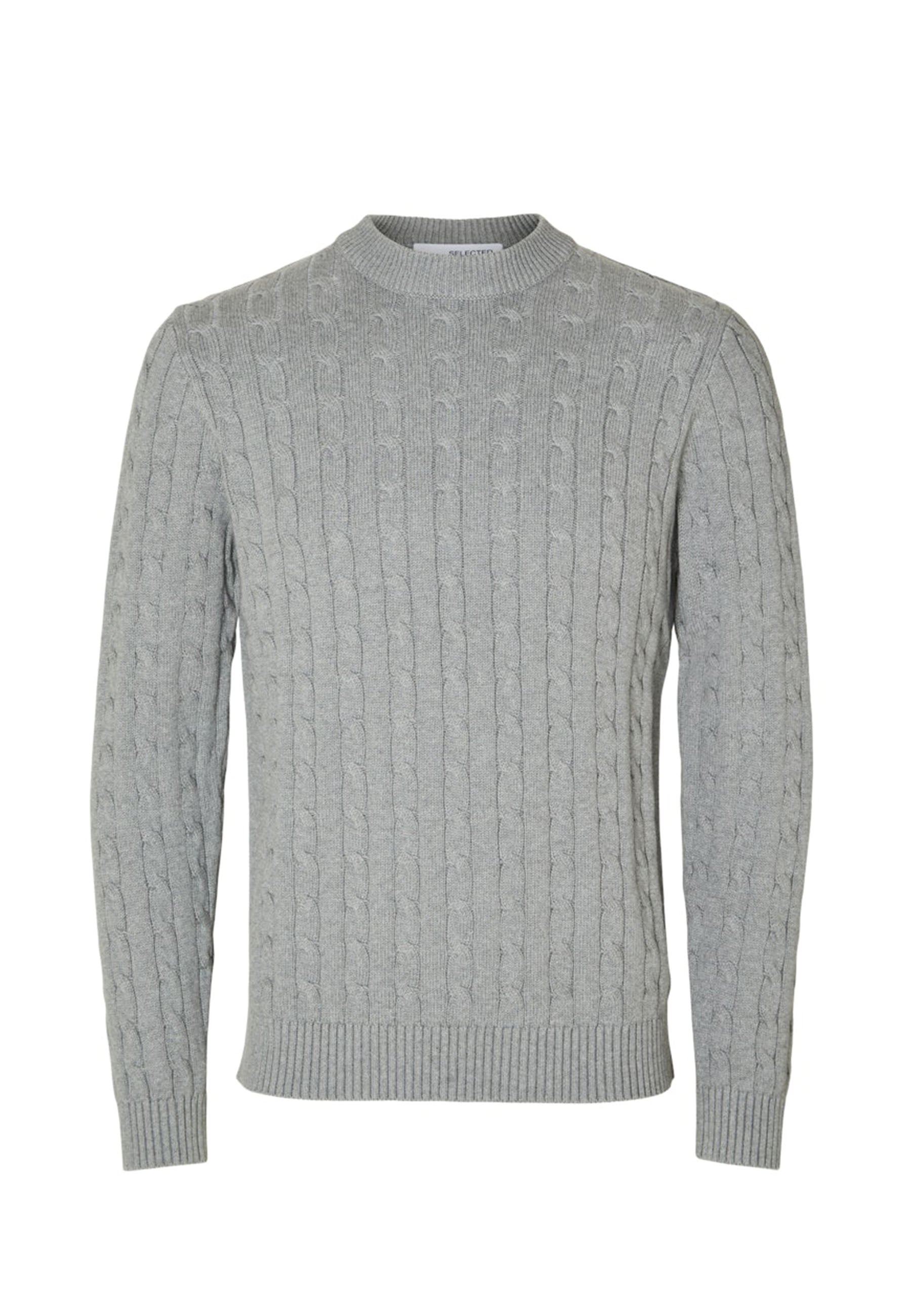 Maglioncini Grigio Selected Homme Black