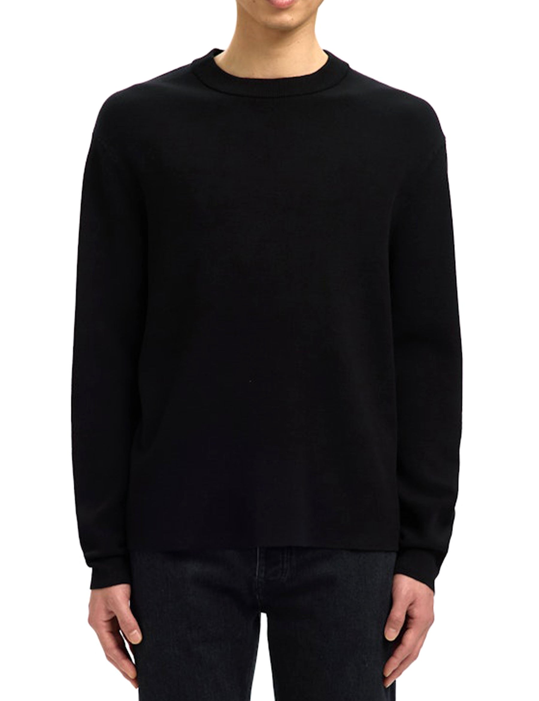 Maglioncini Nero Selected Homme Black