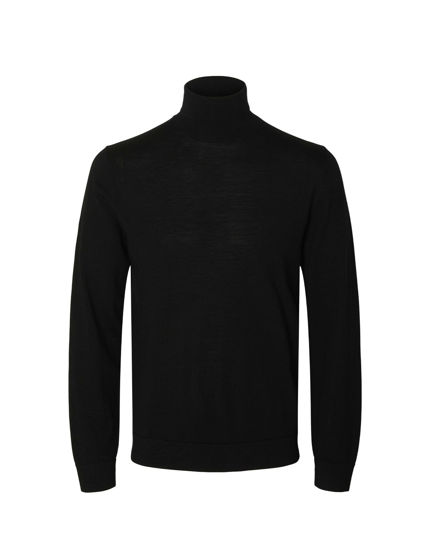 Maglia a collo alto Nero Selected Homme Black