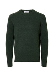 Maglioncini Verde Selected Homme Black