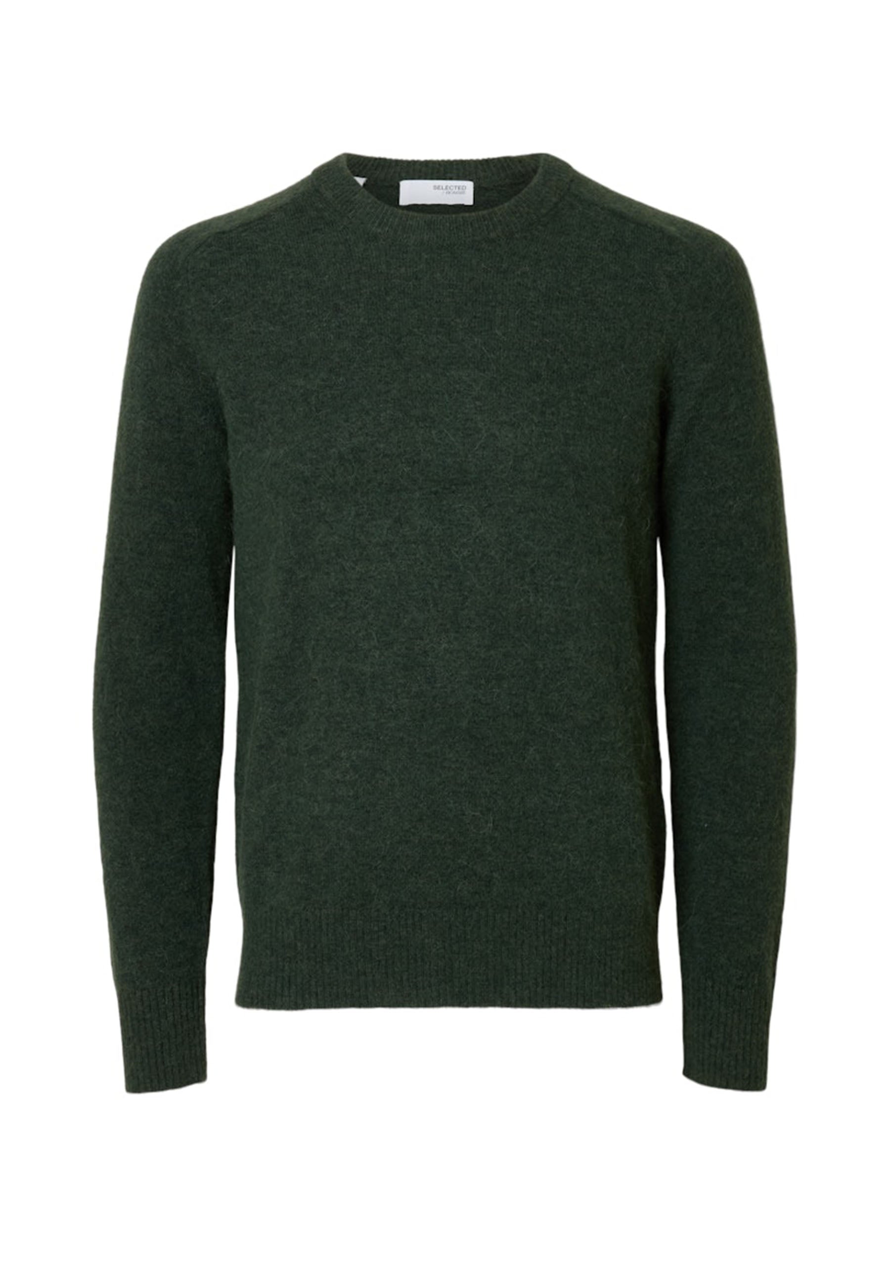 Maglioncini Verde Selected Homme Black