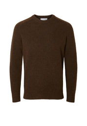 Maglioncini Marrone Selected Homme Black