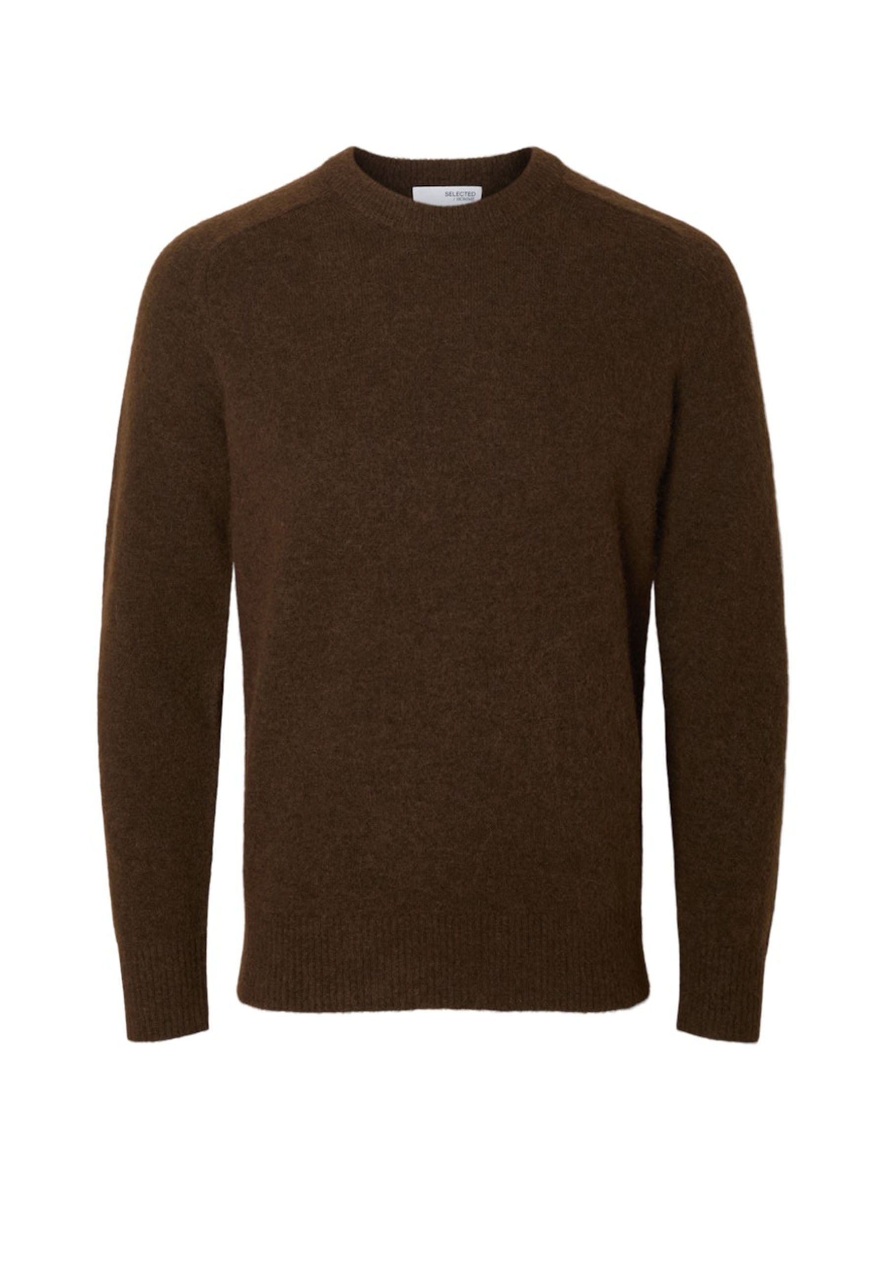 Maglioncini Marrone Selected Homme Black