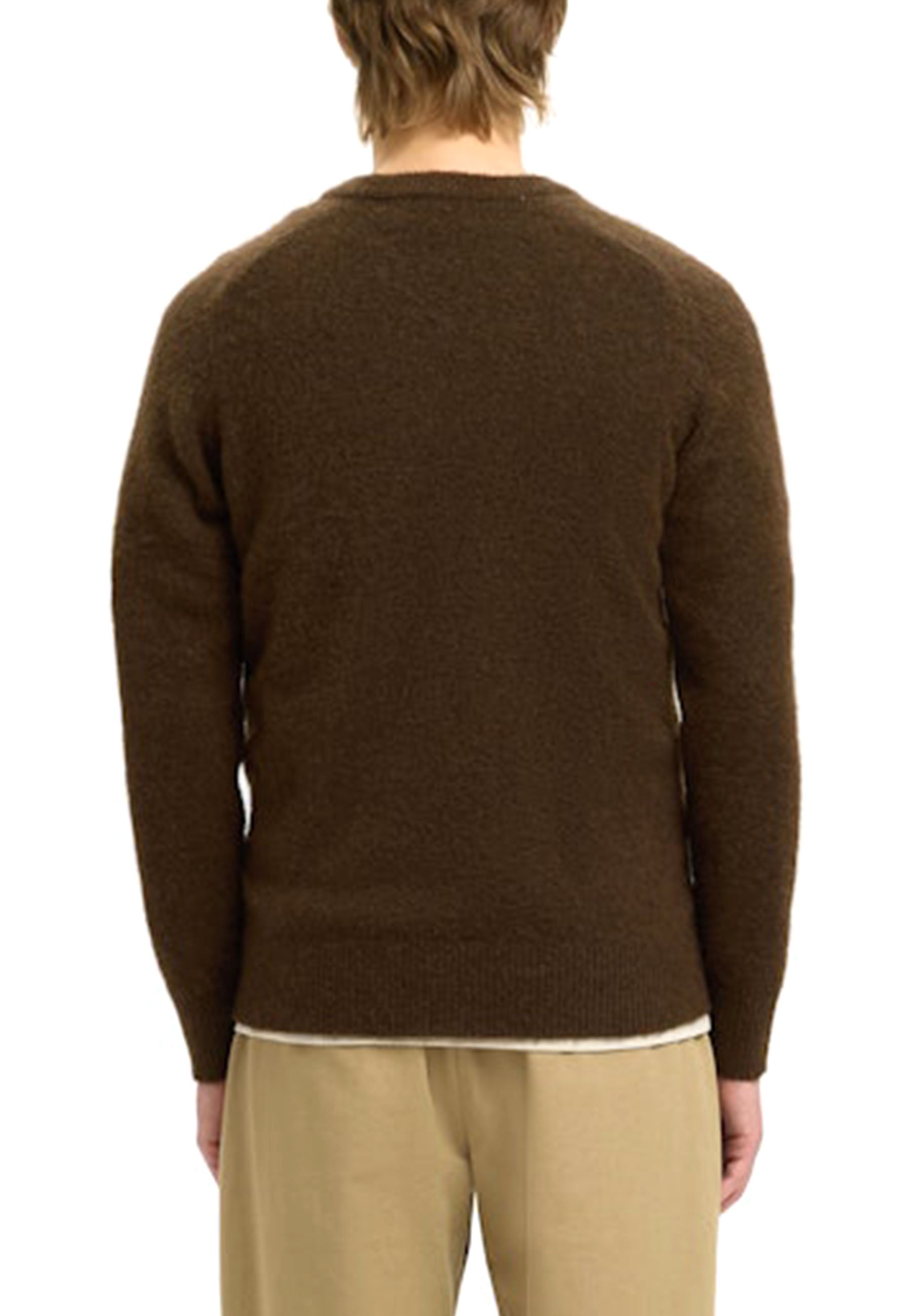 Maglioncini Marrone Selected Homme Black