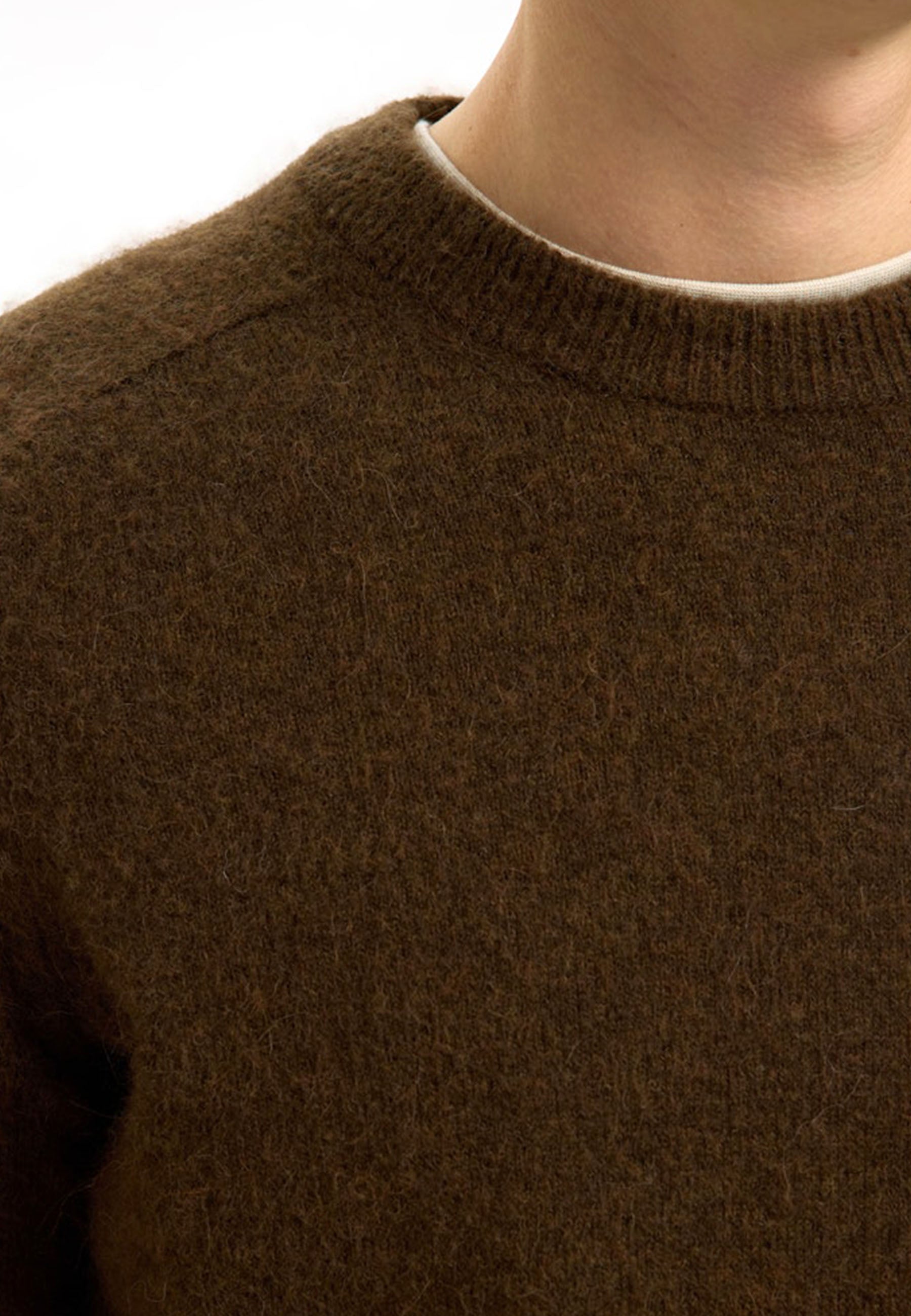 Maglioncini Marrone Selected Homme Black