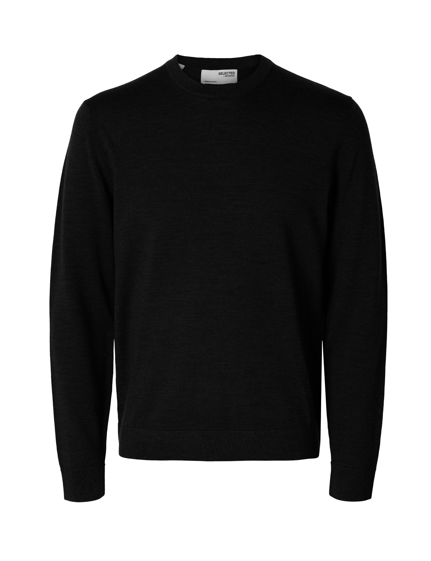 Maglioncini Nero Selected Homme Black