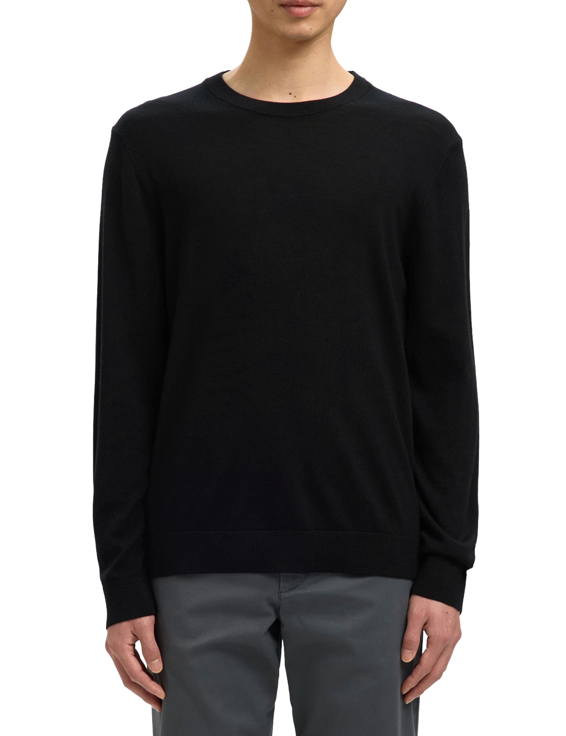 Maglioncini Nero Selected Homme Black