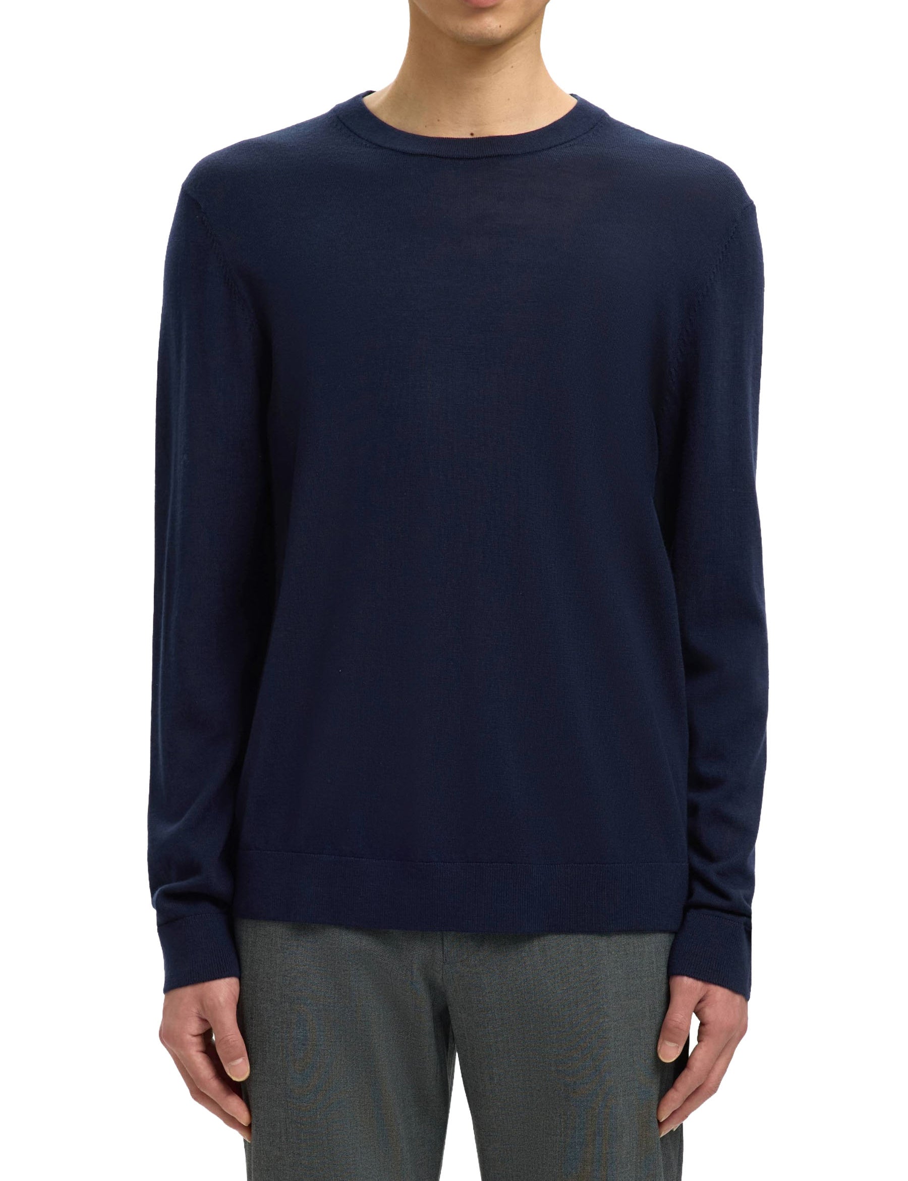 Maglioncini Blu Selected Homme Black