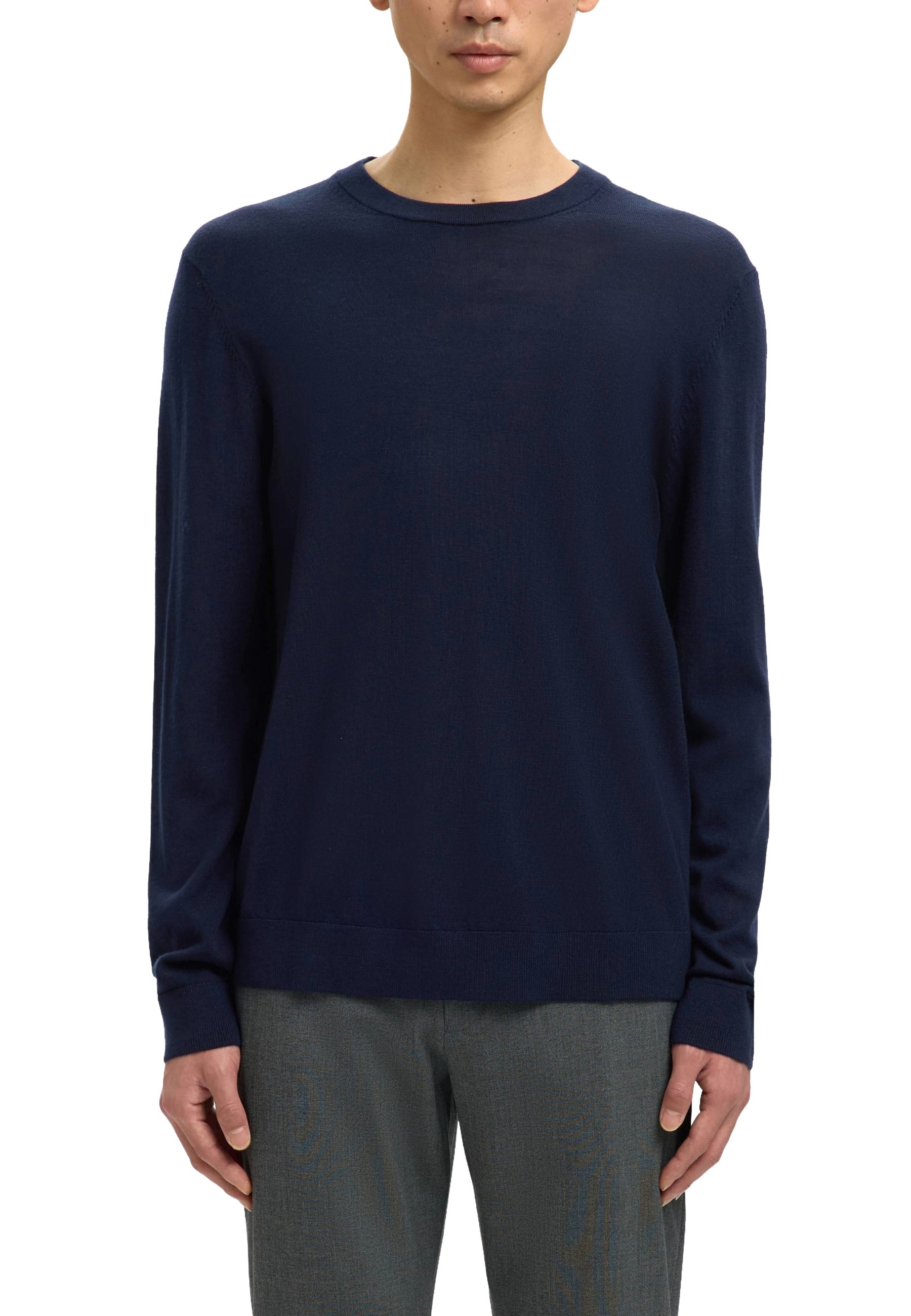 Maglioncini Blu Selected Homme Black