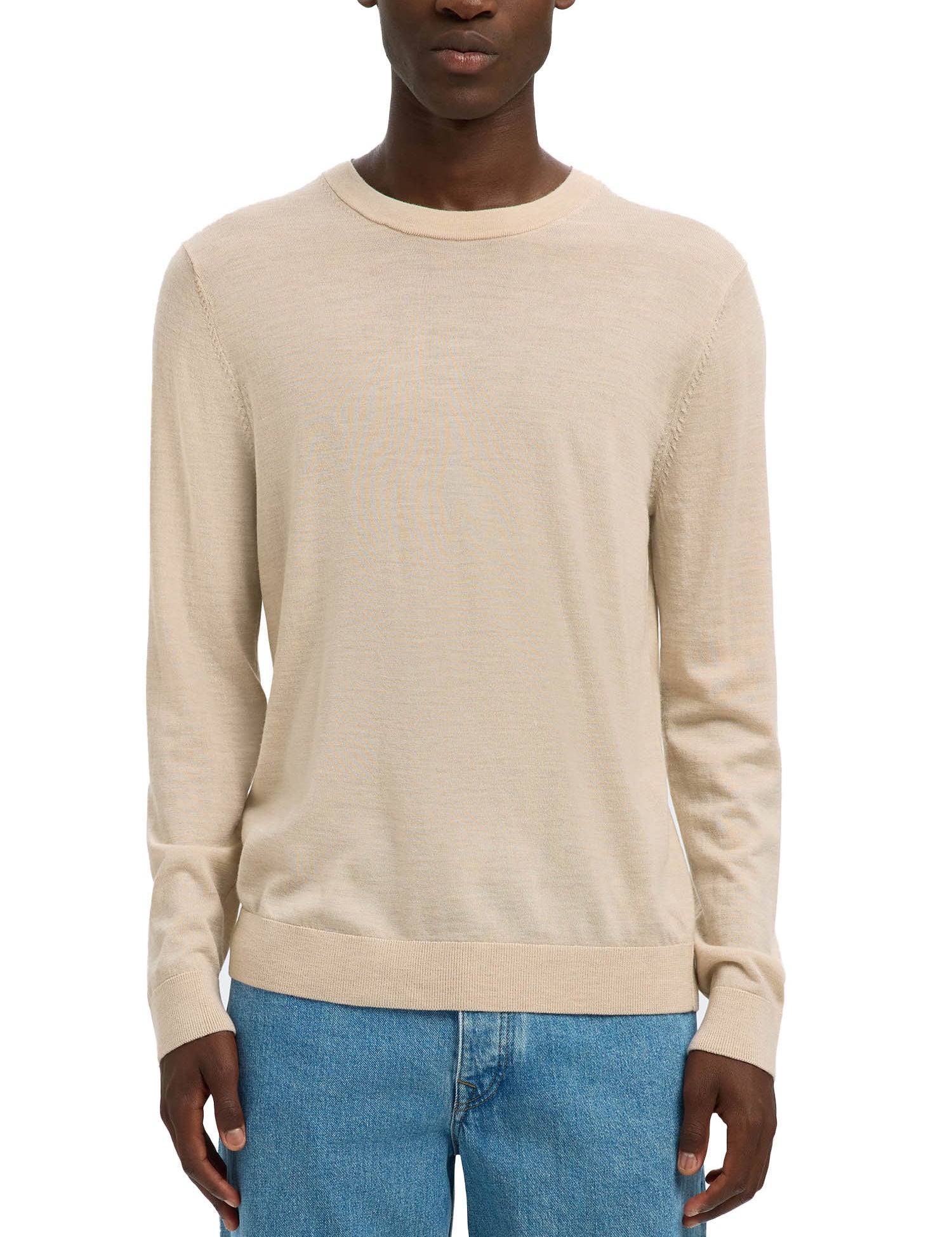 Maglioncini Beige Selected Homme Black