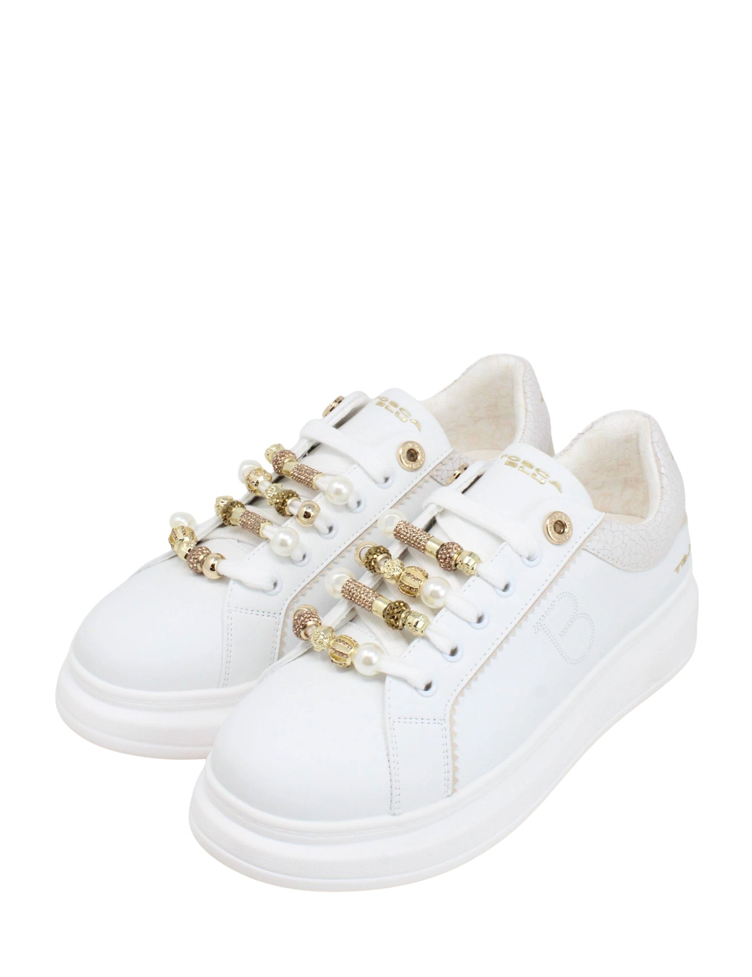 Sneakers Bianco Tosca Blu