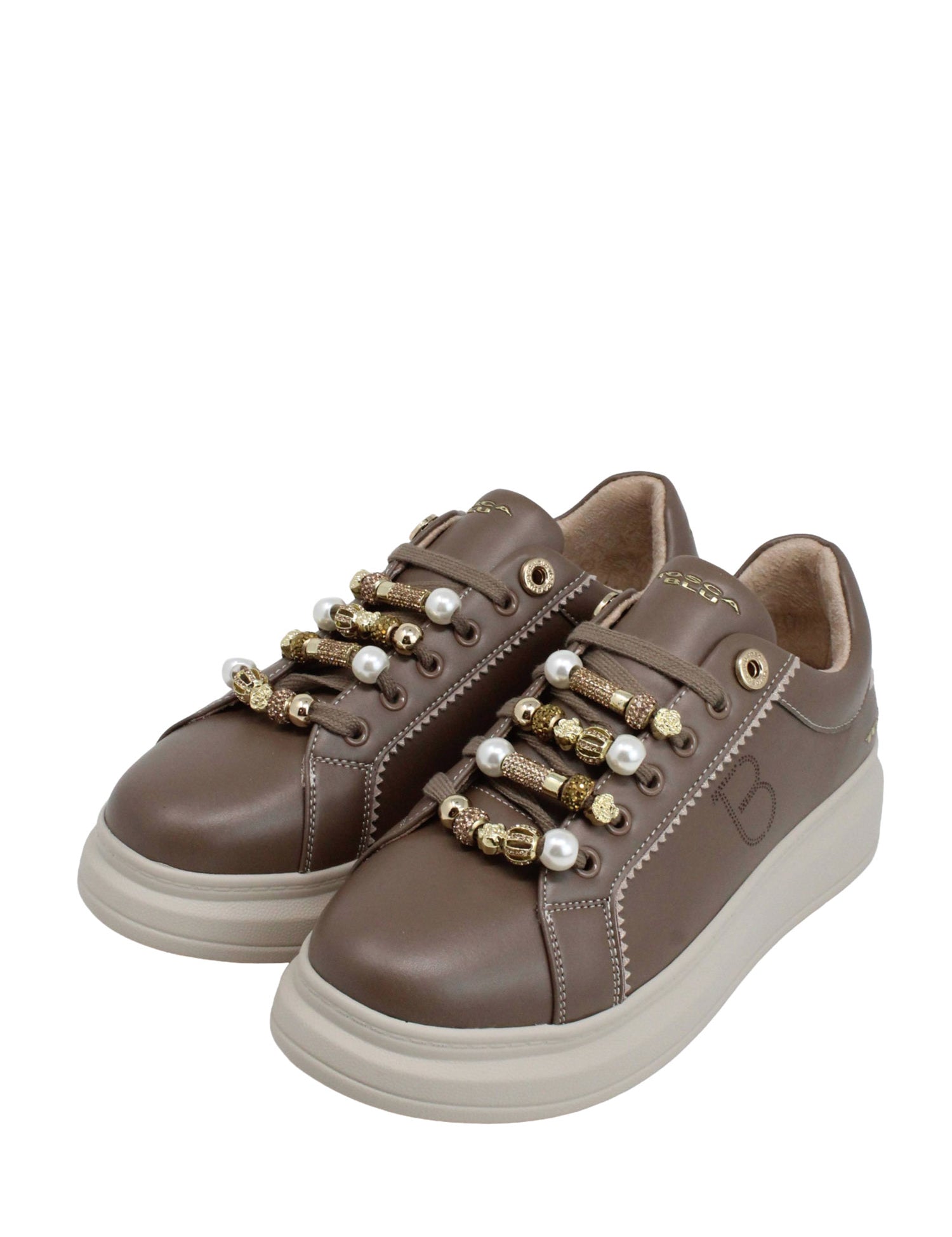 Sneakers Marrone Tosca Blu