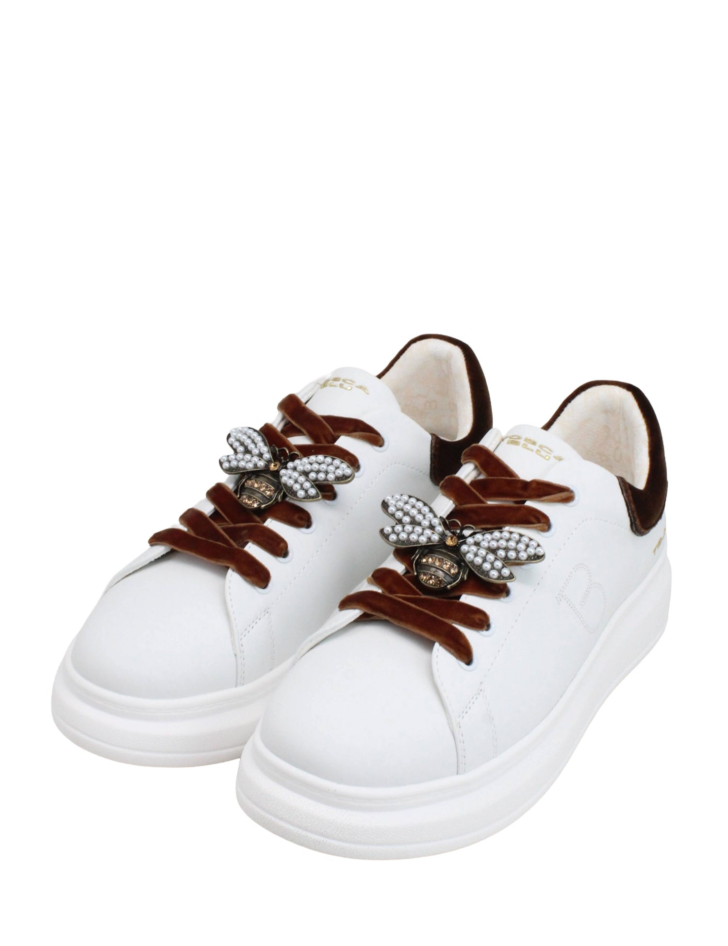 Sneakers Bianco Tosca Blu