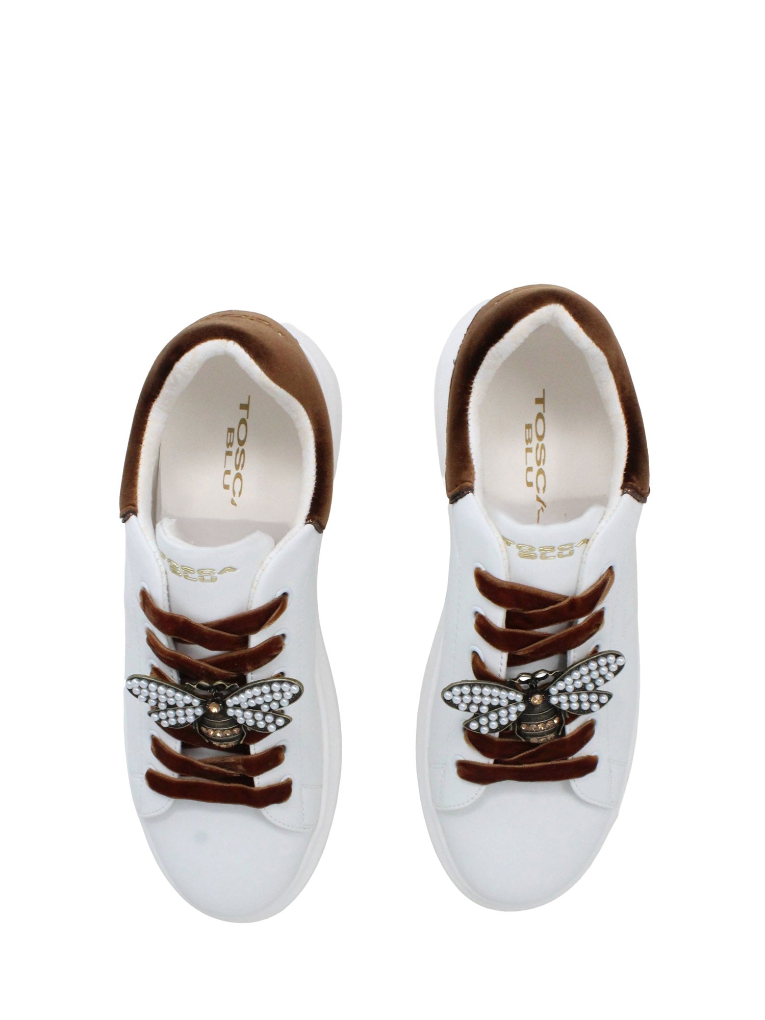 Sneakers Bianco Tosca Blu