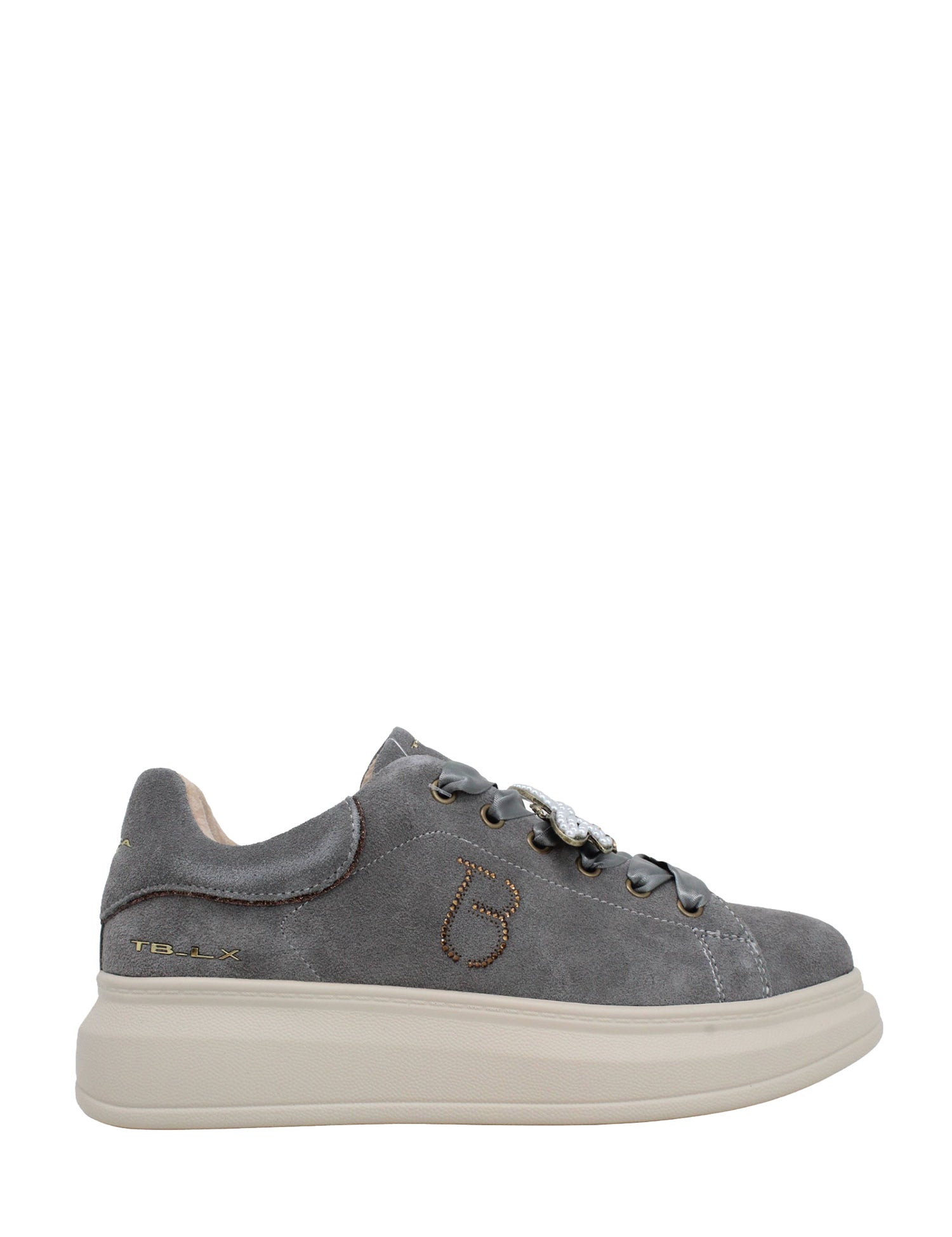 Sneakers Grigio Tosca Blu