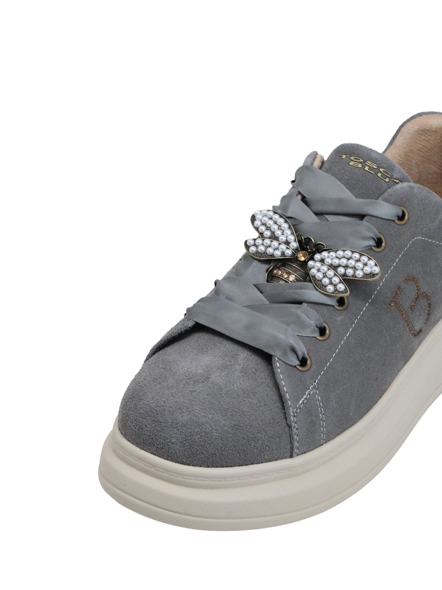 Sneakers Grigio Tosca Blu