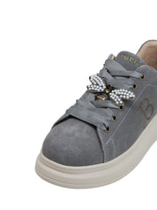 Sneakers Grigio Tosca Blu