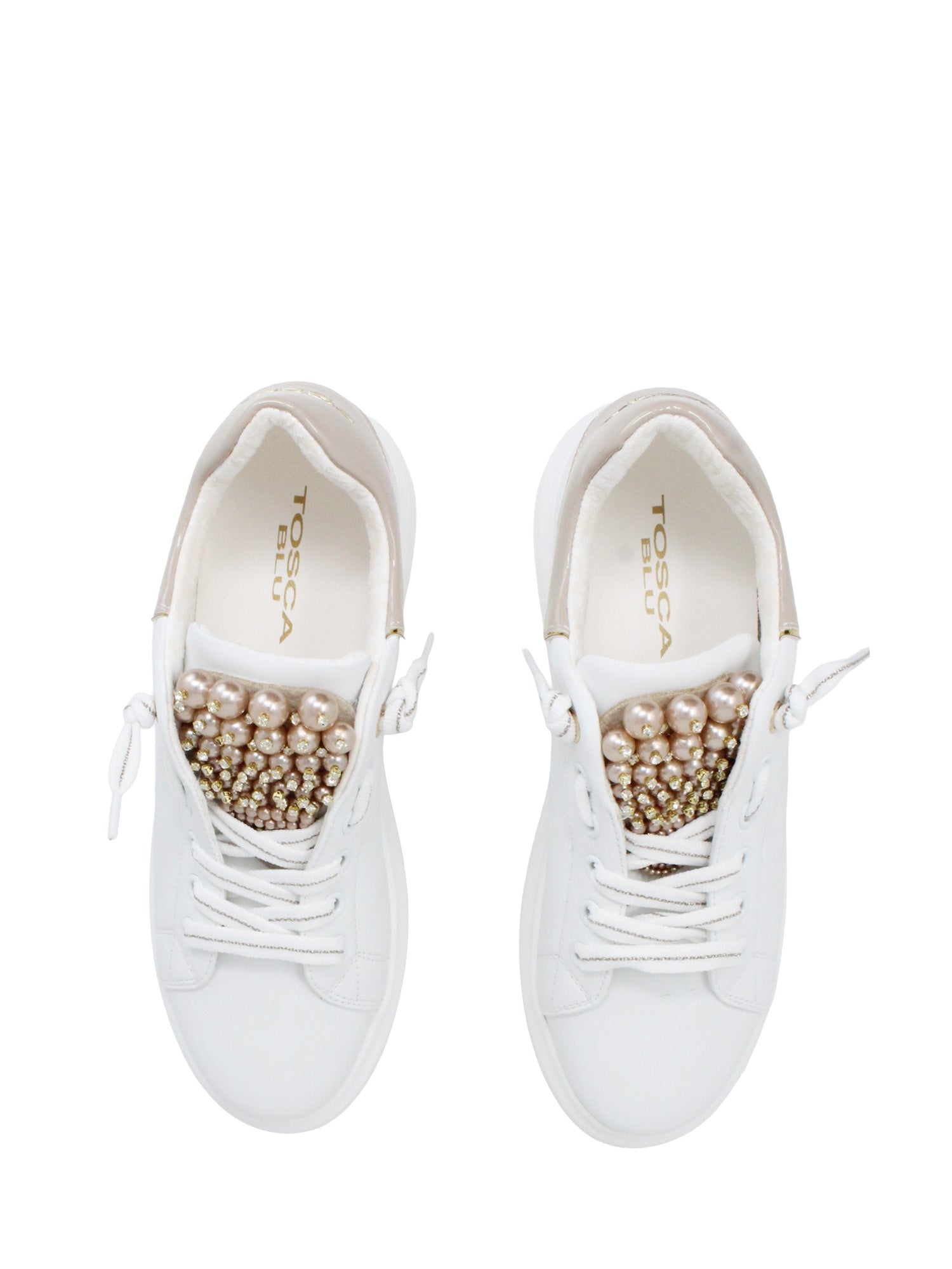 Sneakers Bianco Tosca Blu