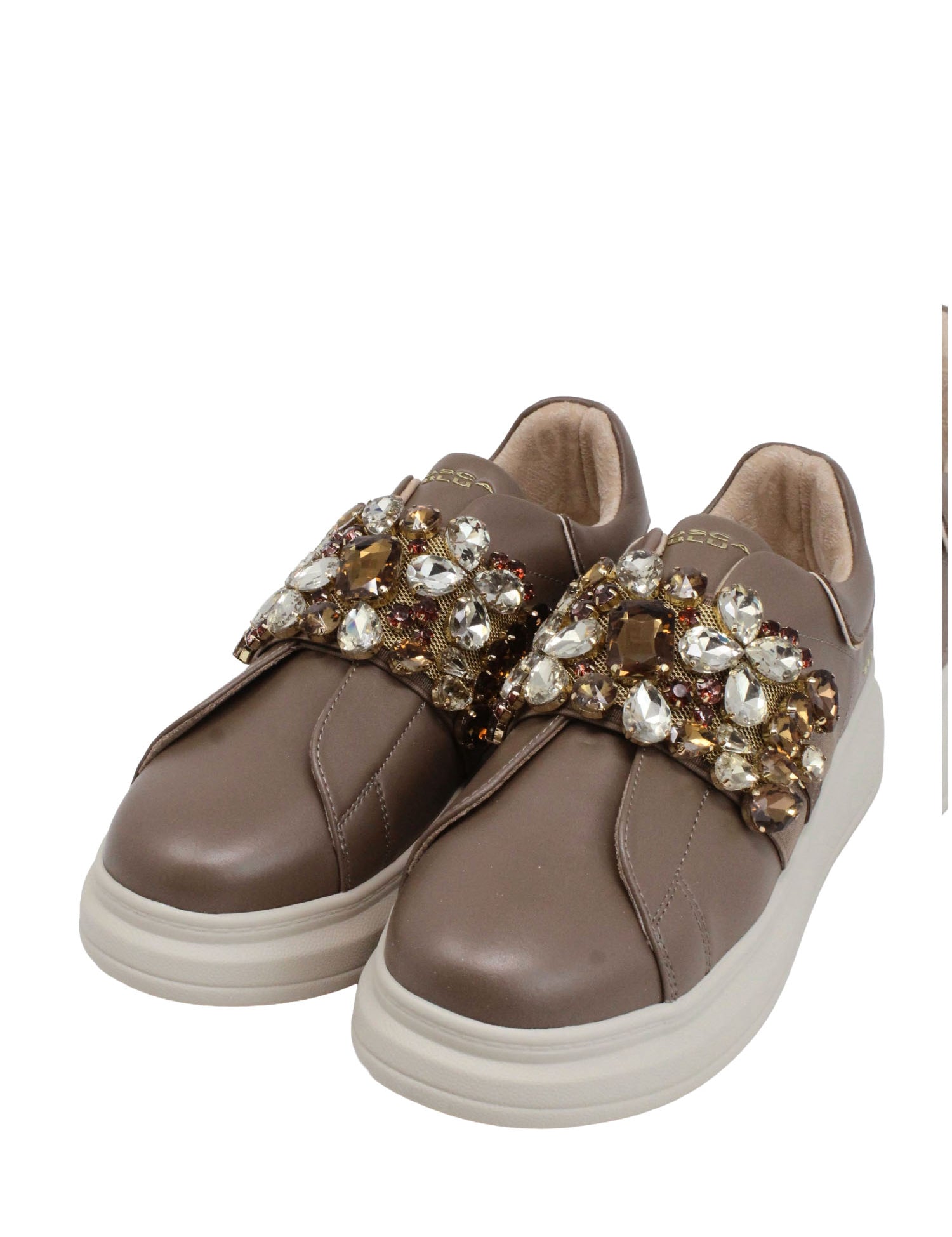 Slip-on Marrone Tosca Blu