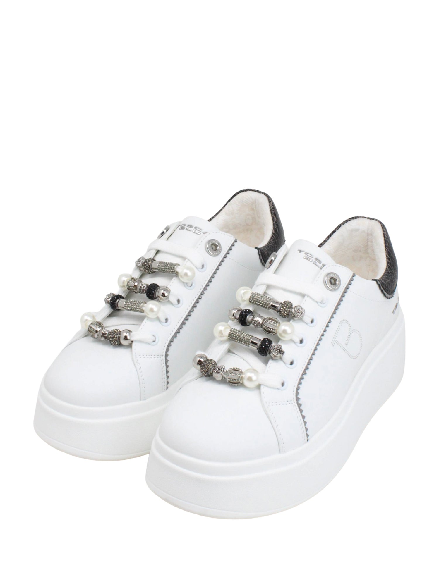 Sneakers Bianco Tosca Blu