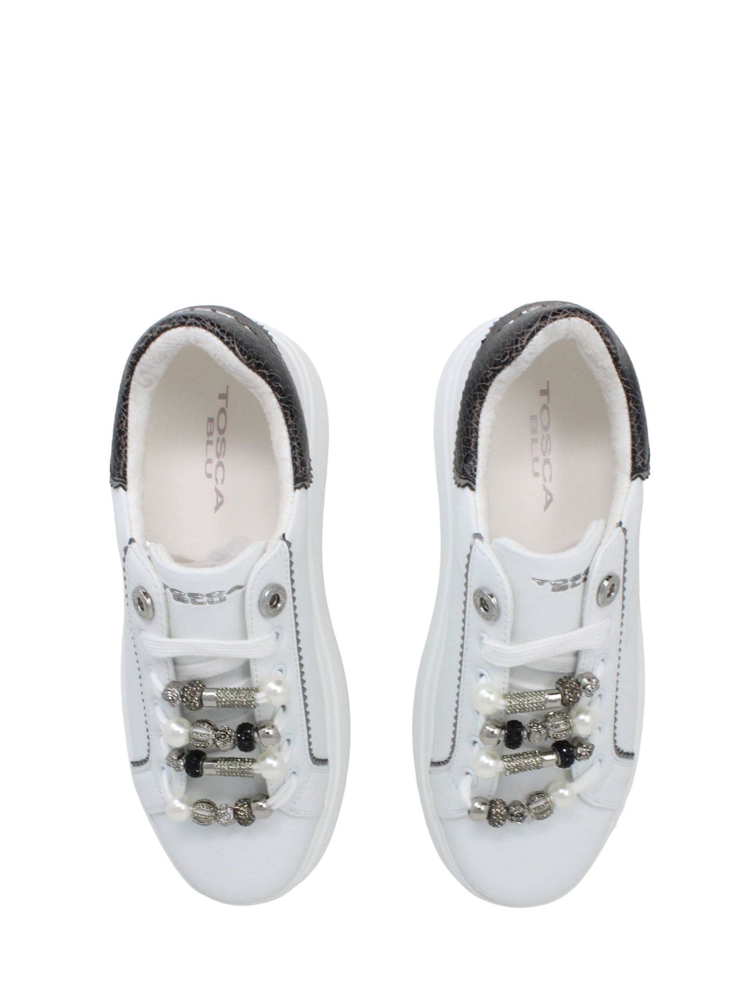 Sneakers Bianco Tosca Blu