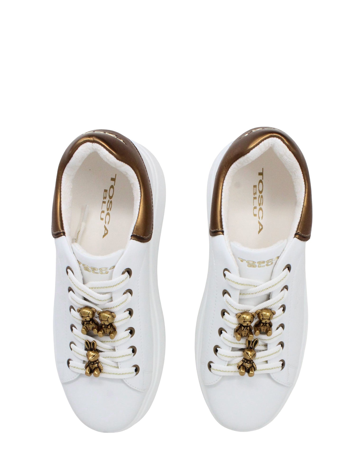 Sneakers Bianco Tosca Blu