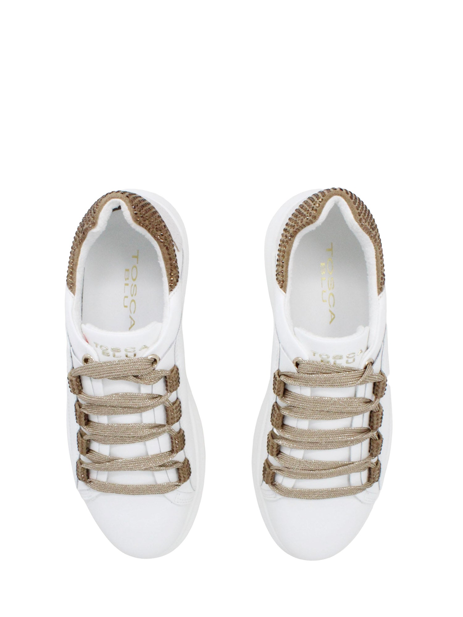Sneakers Bianco Tosca Blu