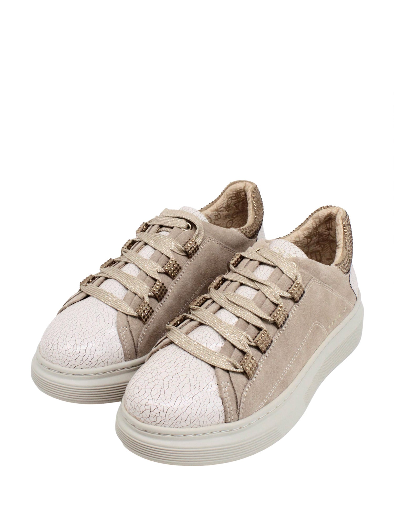 Sneakers Beige Tosca Blu