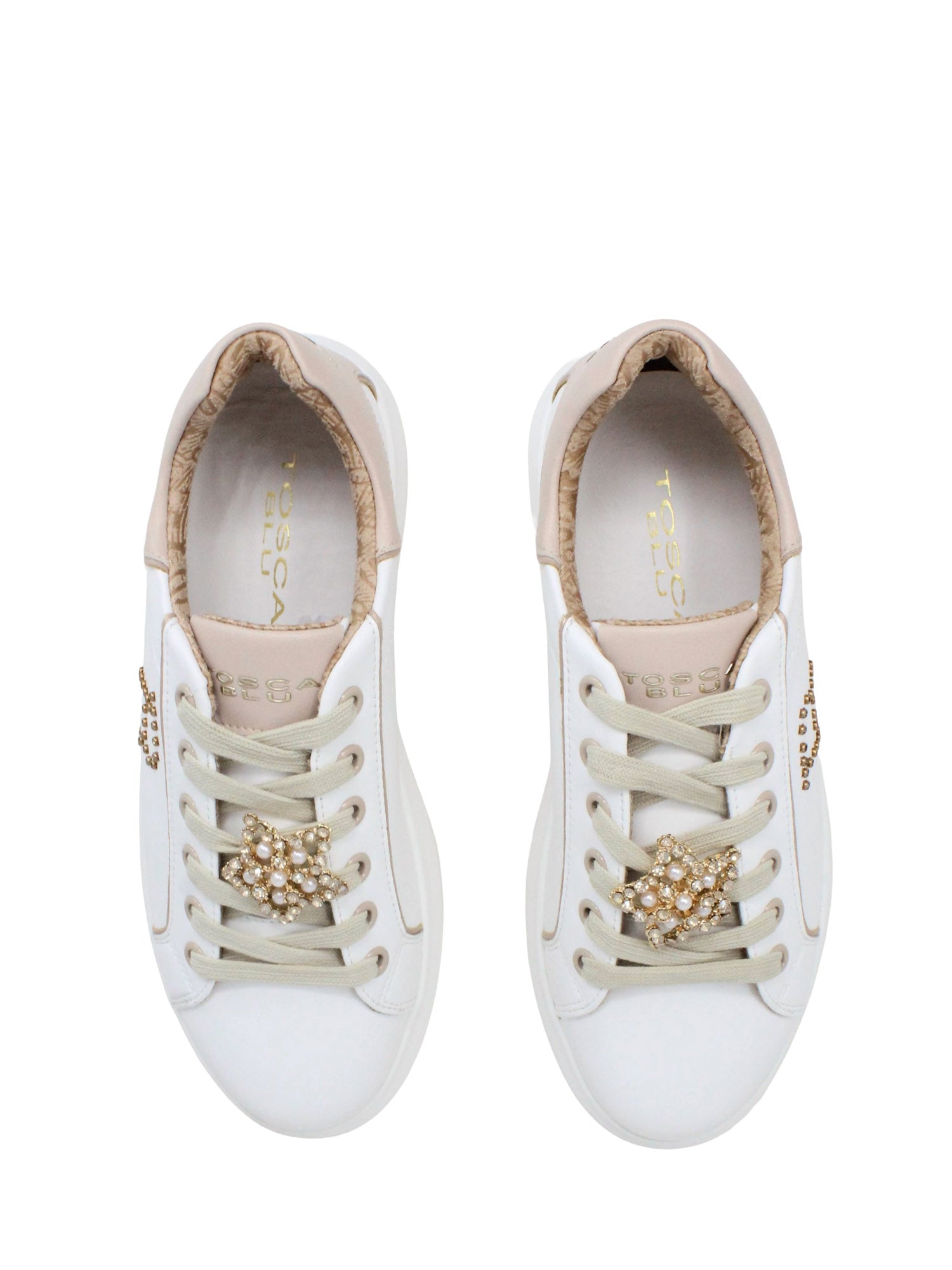 Sneakers Bianco Tosca Blu